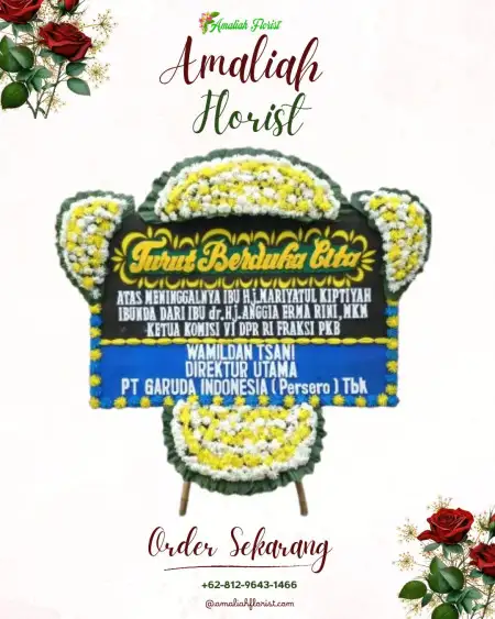 Papan Bunga Duka Gunungan